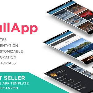 IonFullApp v1.6 Nulled – Full Ionic Template + Cordova Plugins