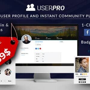 UserPro v5.1.1 Nulled – Community and User Profile WordPress Plugin