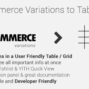 Woocommerce Variations to Table Nulled – Grid v1.5.6