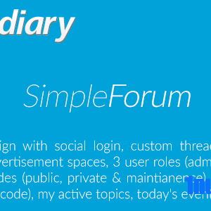 Simple Forum v2.0.0 rc-8 Nulled – Responsive Bulletin Board
