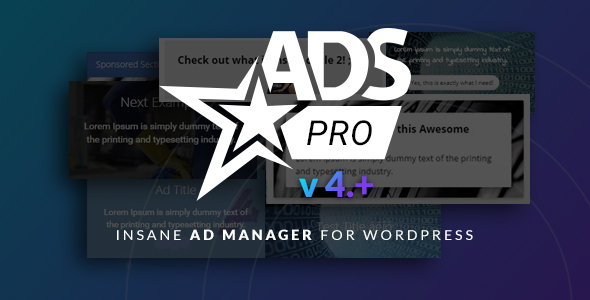 Ads Pro Plugin v4.7.8 Nulled - Multi-Purpose Advertising Manager