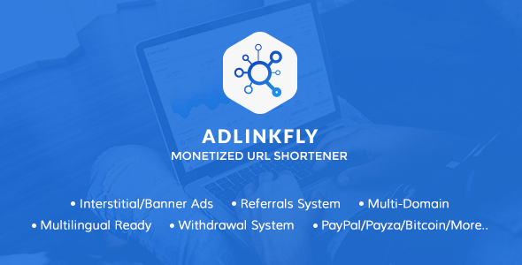 AdLinkFly v6.6.3 Nulled - Monetized URL Shortener