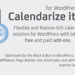Calendarize it! for WordPress v4.9.996.101096 Free