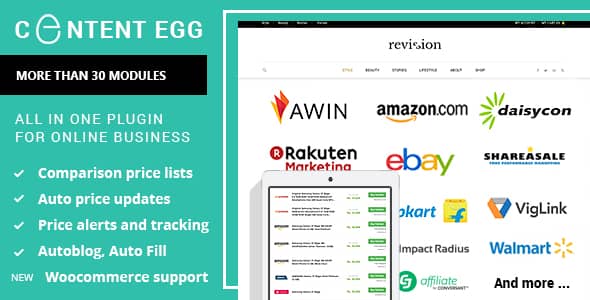 Content Egg v15.0.1 Nulled - all in one plugin for Affiliate, Price Comparison