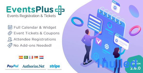 Events Calendar Registration & Booking v2.6.0 Free
