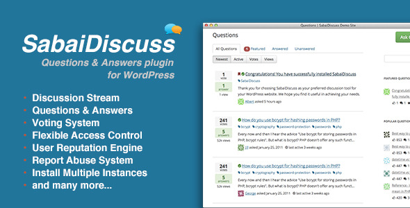 Sabai Discuss for WordPress v1.4.17 Free