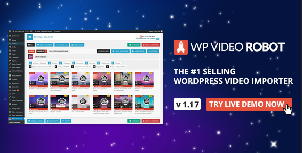 Wordpress Video Robot Plugin v1.20.0 Free