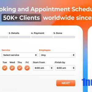 Bookly PRO v6.9 – Appointment Booking and Scheduling Software System Free