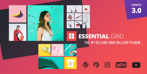 Essential Grid WordPress Plugin v3.1.6 Free