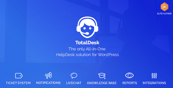 TotalDesk v1.8.1 Nulled - Helpdesk, Knowledge Base & Ticket System
