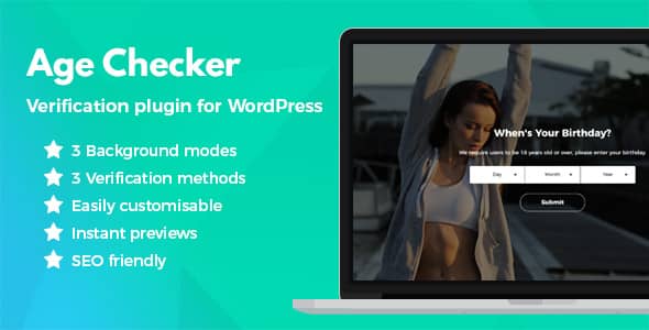 Age Checker for WordPress v1.3.2 Free