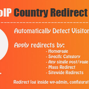 WP GeoIP Country Redirect v4.3 Free