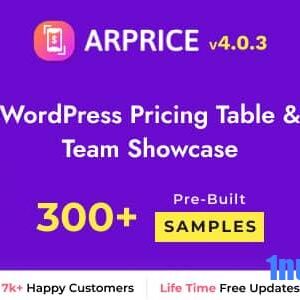 ARPrice v4.0.3 Nulled – Ultimate Compare Pricing table plugin