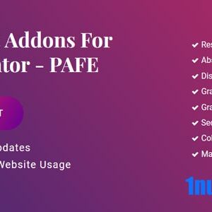 Piotnet Addons Pro For Elementor v7.1.12 Free