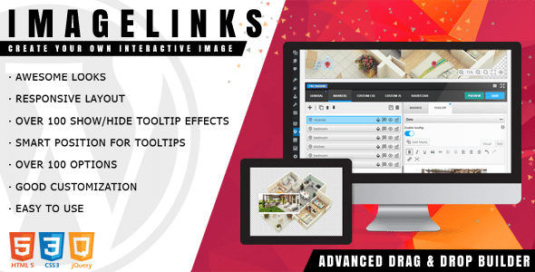 ImageLinks v1.6.0 Nulled - Interactive Image Builder