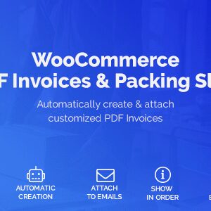 WooCommerce PDF Invoices & Packing Slips v1.5.3 Free