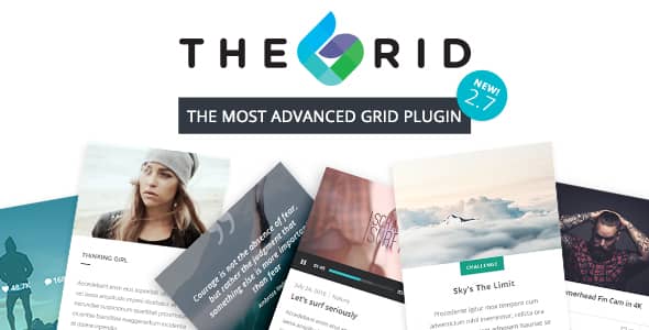 The Grid v2.7.9.5 Nulled - Responsive Wordpress Grid Plugin