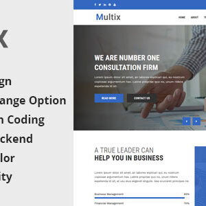 Multix v3.0 Nulled – Multipurpose Website CMS with Codeigniter
