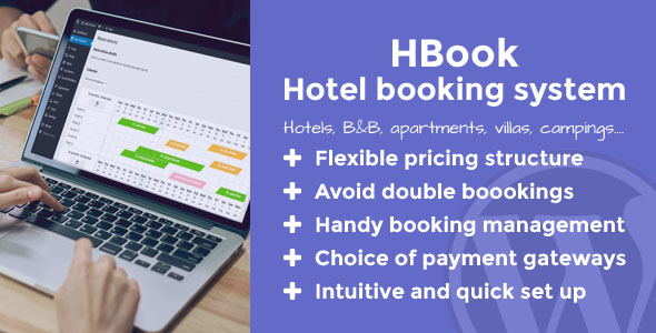 HBook v2.0.25 Nulled - Hotel booking system - WordPress Plugin