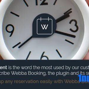 Webba Booking v5.0.38 Nulled – WordPress Appointment & Reservation plugin