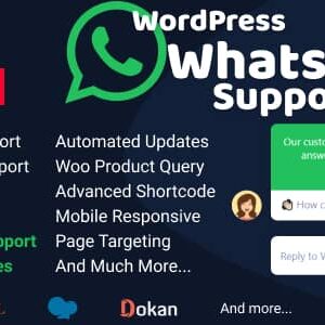 WordPress WhatsApp Support v2.4.2 Free