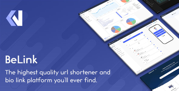 BeLink v3.0.8 Nulled - Ultimate URL Shortener