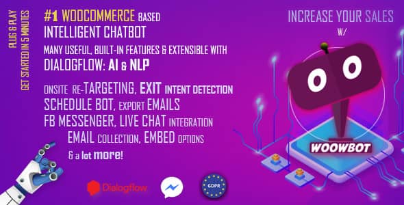 WoowBot v13.8.7 Nulled - Chat Bot for WooCommerce