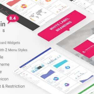 Material v8.6 Nulled – White Label WordPress Admin Theme