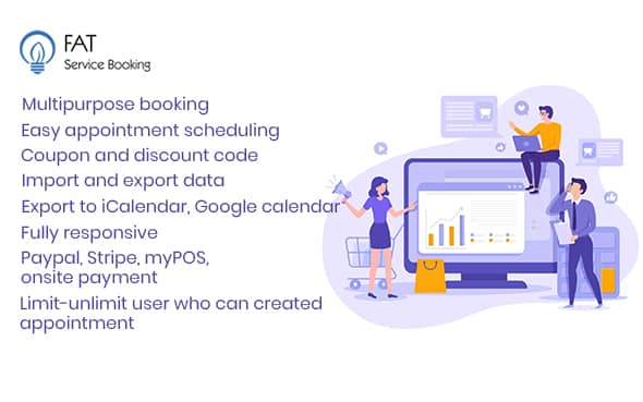 Fat Services Booking v5.6 Nulled - Automated Booking and Online Scheduling