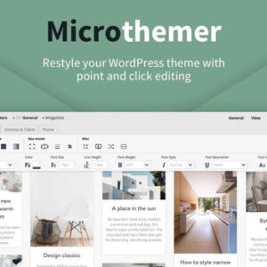 MicroThemer v7.2.4.5 Nulled – WordPress CSS Editor