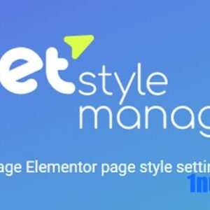 JetStyleManager v1.3.8 Nulled – Manage Elementor Page Style Settings