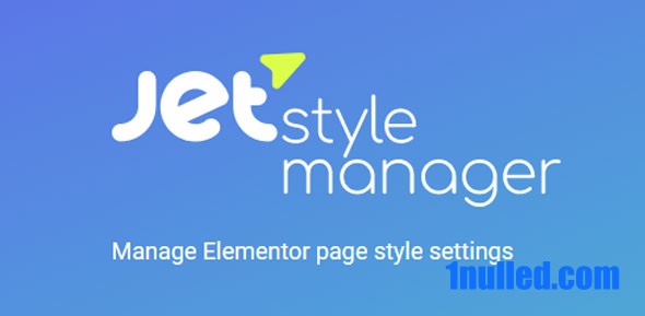 JetStyleManager v1.3.8 Nulled - Manage Elementor Page Style Settings
