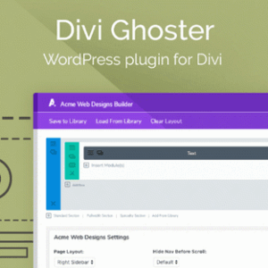 Divi Ghoster v5.0.56 Nulled – WordPress Plugin For Divi