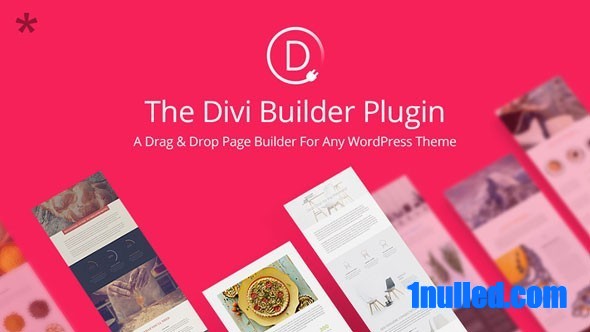 Divi Builder v4.25.2 Nulled - Drag & Drop Page Builder Plugin