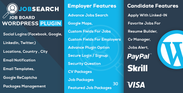 JobSearch v2.3.4 Nulled - WP Job Board WordPress Plugin