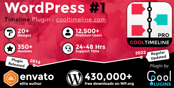 Cool Timeline Pro v4.8.0 Nulled - WordPress Timeline Plugin