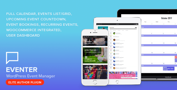 Eventer v3.9.6 Nulled - WordPress Event Manager Plugin