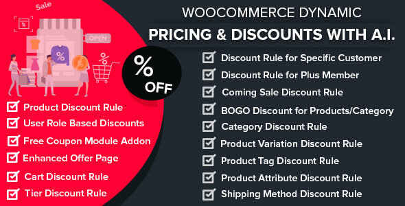 WooCommerce Dynamic Pricing & Discounts with AI v2.6.1 Free