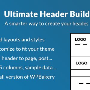 Ultimate Header Builder v1.8.2 Nulled – Addon WPBakery Page Builder