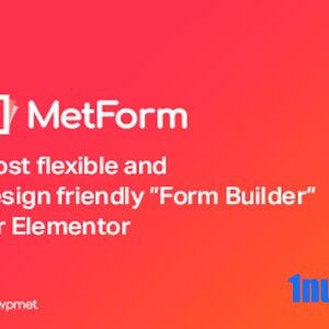 MetForm Pro v3.8.2 Nulled – Advanced Elementor Form Builder