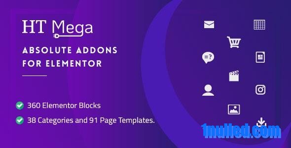HT Mega Pro v1.9.7 – Absolute Addons for Elementor Page Builder Free