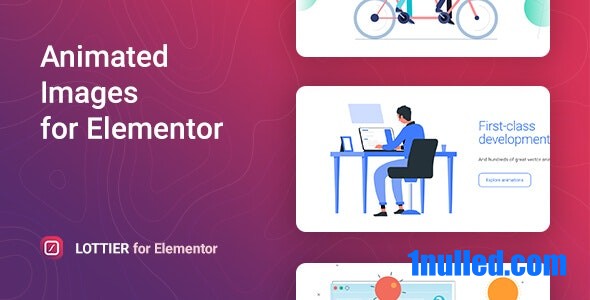 Lottier v1.1.3 Nulled - Lottie Animated Images for Elementor