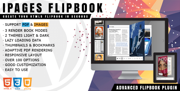 iPages Flipbook For WordPress v1.5.4 Free