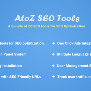 AtoZ SEO Tools v3.7 Nulled – Search Engine Optimization Tools