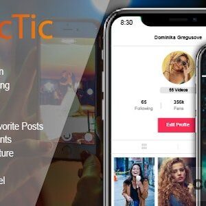 TicTic Nulled – IOS media app for creating and sharing short videos – 20 November 2024