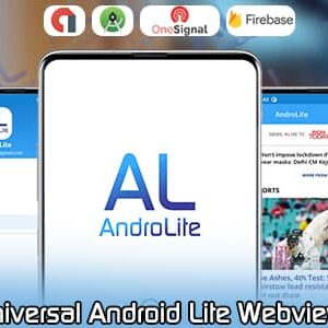 AndroLite Nulled – Easy Configurable Android WebView App Template – 30 April 2023