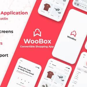 WooBox v5.15.0 Nulled – WooCommerce Android App E-commerce Full Mobile App + kotlin