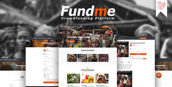 Fundme v5.1 Nulled - Crowdfunding Platform