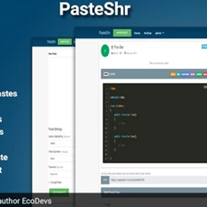 PasteShr v3.2.5 Nulled – Text Hosting & Sharing Script