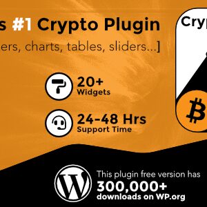 Cryptocurrency Widgets Pro v3.9.4 Nulled – WordPress Crypto Plugin